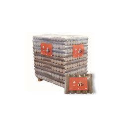 Bois Densifié Premium – Palette de 96 paquets (environ 925 kg)