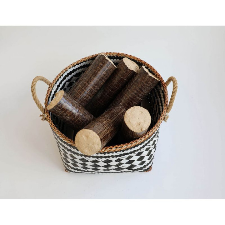 Bois Densifié Premium – Palette de 80 cartons (environ 960 kg)